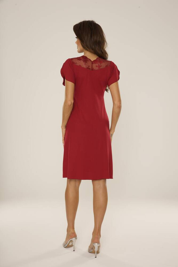 754 Cămașă de noapte Lilian De Lafense - burgundy