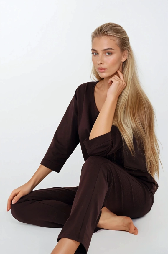 Pijamale damă Bonjour Momenti Per Me espresso