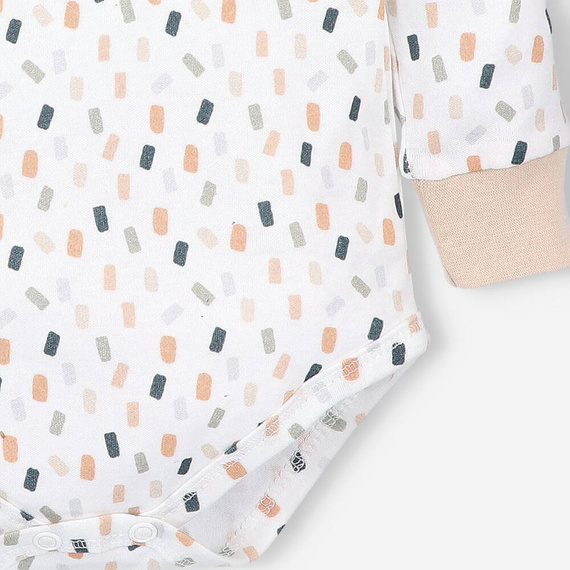 ABN-5323/KRE Body din bumbac organic Nini print