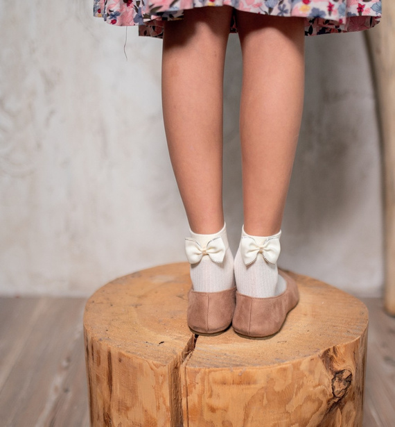 Șosete copii Bowie Knittex - crem