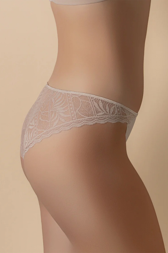 MARA 3139 Selene Chiloți Bikini Dama Bej, Dantelă, Talie Joasă, Eleganți