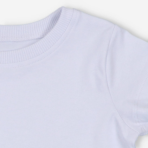 KAR-2007/BIA Tricou Lagarto Verde pentru baieti, alb