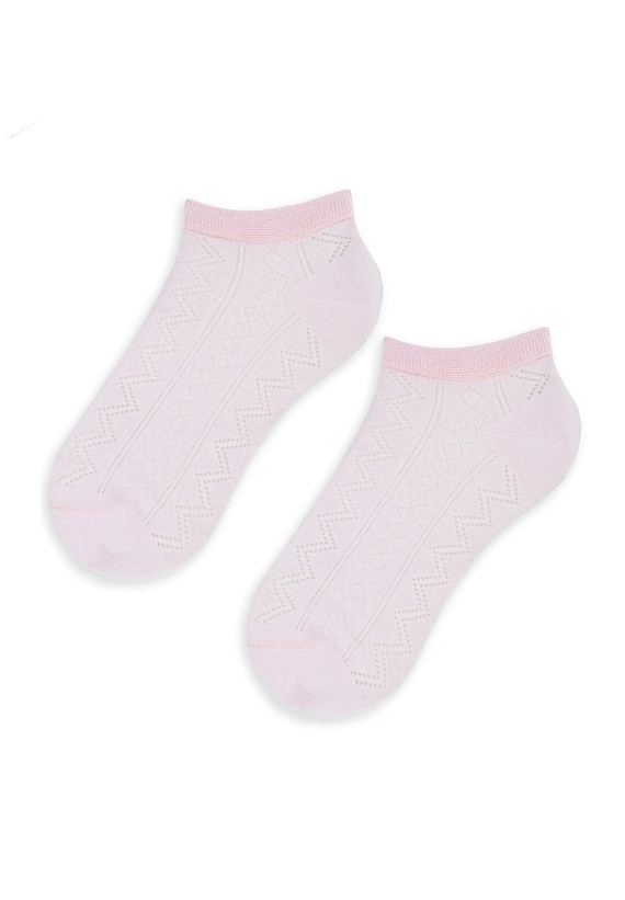 Șosete de bambus pentru femei ST048 Noviti - roz