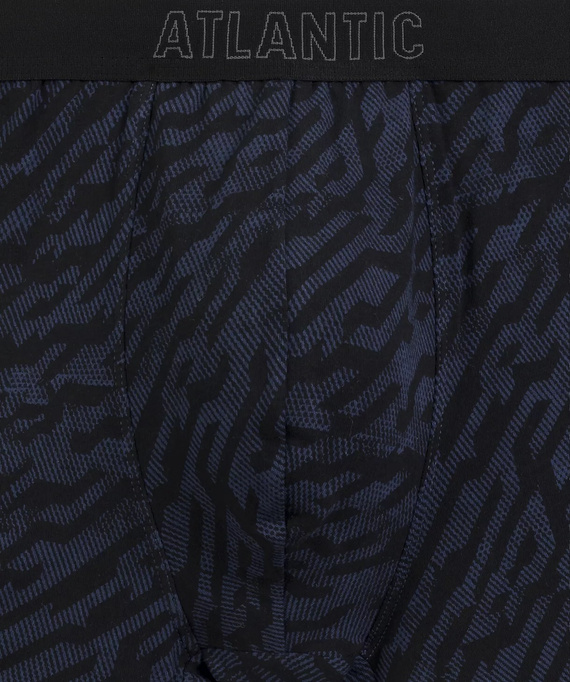 Atlantic 3MH-239 A3 Boxeri bărbați 3-pack Bumbac Gri închis Negru Indigo