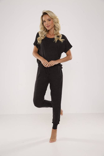 524 Paula Pijama de damă De Lafense - grafit