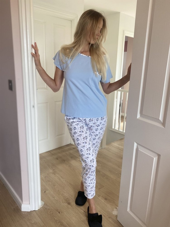 434 Maribell Forex Pijama pentru femei - albastru