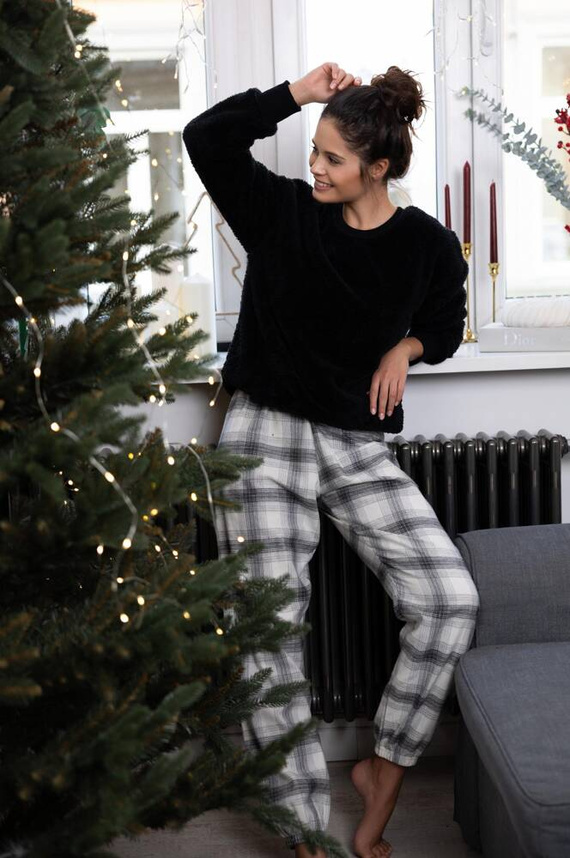 Pijamale Meredith Sensis pentru femei - Negru