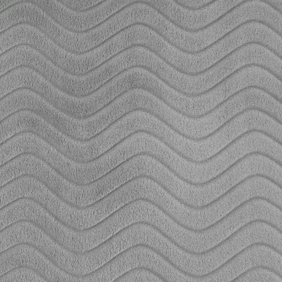 Cuvertura de pat Emma Patura cu franjuri, Eurodraperii, argintie