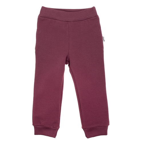 217274 Pantaloni de trening Alisa Nicol – bumbac, visiniu