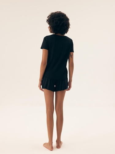 43022 Pijama femei Noves Henderson - negru