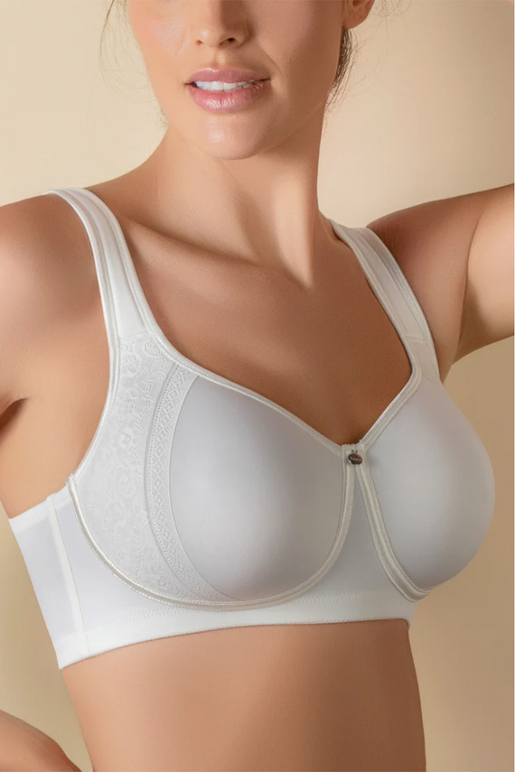 Selene Monica sutien spacer fără armătură, ușor și respirabil, marfil-perlat