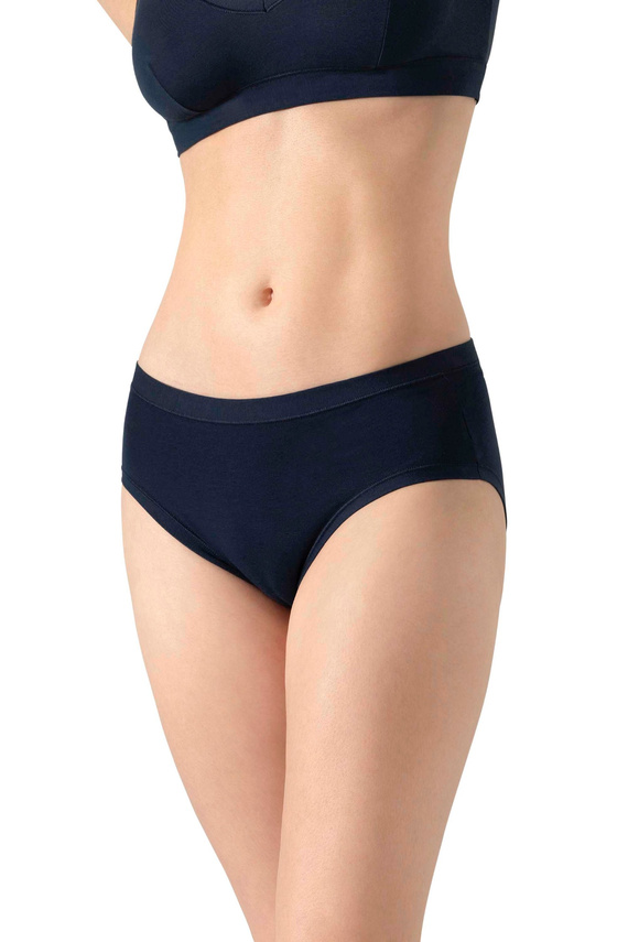 3363 MIDI-1H100 Chiloți MIDI Cotonella pachet de 3 – bumbac, confortabil, croială clasică