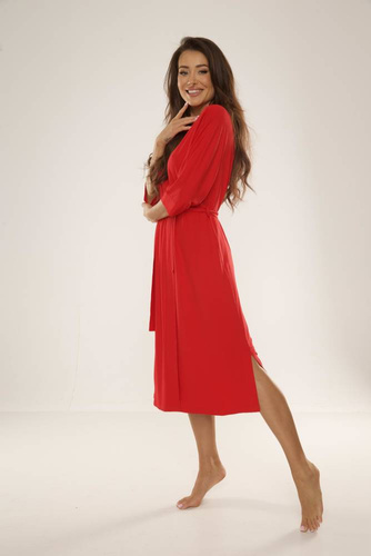 942 Visa Halat de baie lung De Lafense - roșu 589