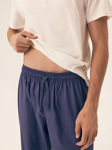 42790 Pijamale pentru bărbați Optima Henderson - crem