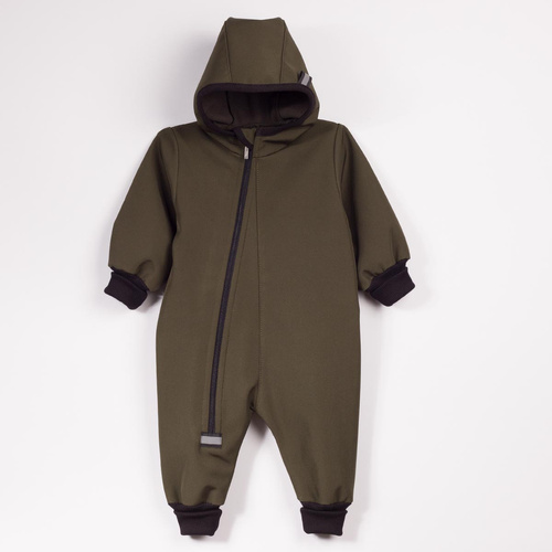 Combinezon pentru copii Nicol 229082 Softshell polar verde
