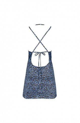 Nadines Chemise Koszulka damska Obsessive - niebieski