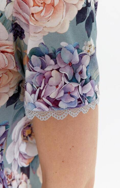 Cămașă de noapte 466 Cana - salvie