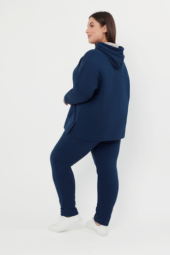 Lagos Ladies' hanorac cu glugă Italian Fashion - denim