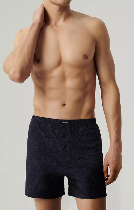 2MBX-073 Boxer bărbați Atlantic - bleumarin-albastru
