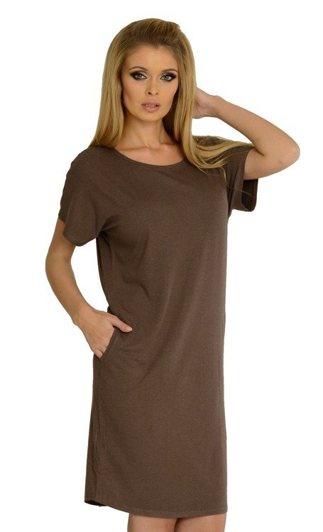 523 Paula cămașă de noapte kr. manșon - floarea porumbului