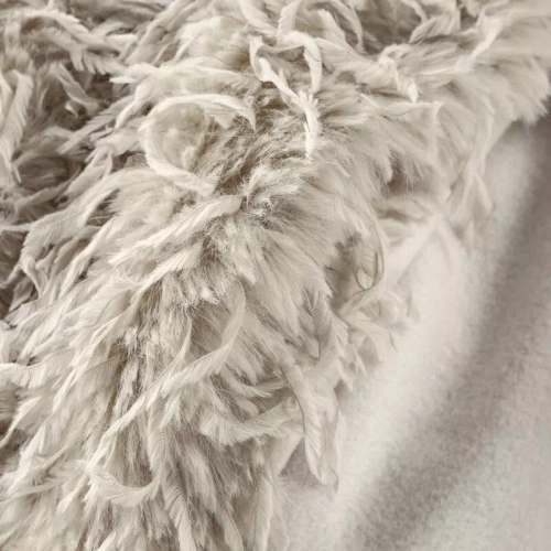 Pătură Adore, pătură de blană pufoasă, Eurodrape, bej