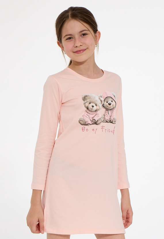 Cămașă de noapte pentru fete Cornette Young Girl 258/209 Be My Friend 100% bumbac