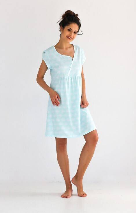 Cămașă de noapte Alma Sensis - mentă