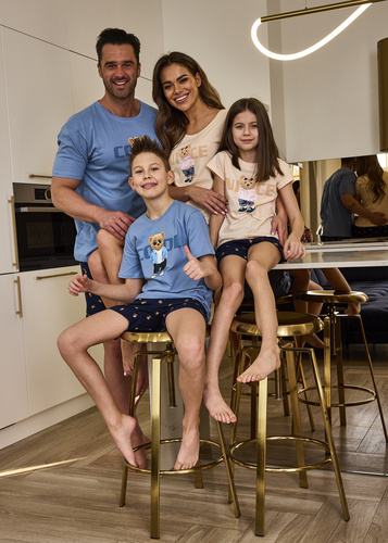 628/297 Pijamale dama Nice Cornette, piersic