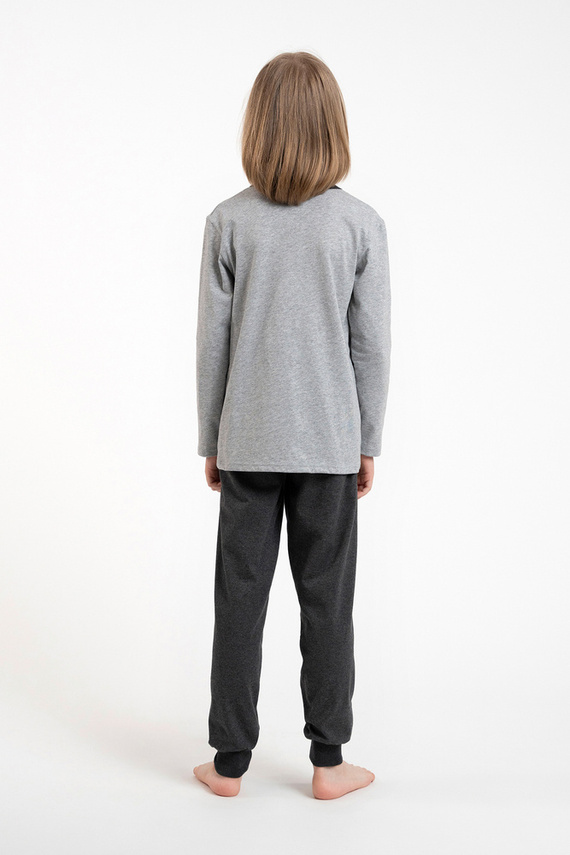 Morten Pijama pentru băieți Modă italiană melange/c.melange