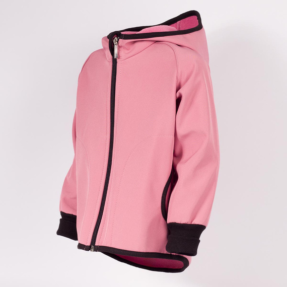 229001 Nicol Geacă softshell pentru fete cu glugă, polar, reflectorizantă