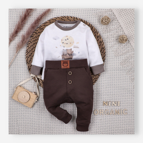 Nini Bluziță Nou-născut 100% Bumbac Organic – Fabricat în Polonia