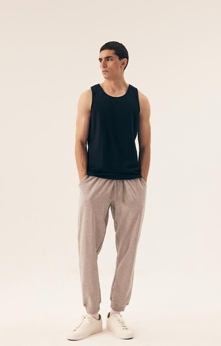 42978 Tricou bărbătesc Move 10 Henderson, negru – bumbac, 2 buc.