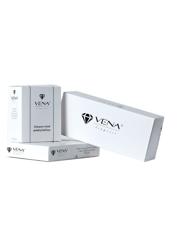 Biustonosz Soft VB-501 Vena Big Soft K19 negru pentru sâni mari cu bretele late