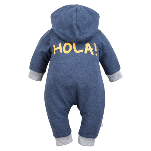 Trenorac Hola Eevi cu glugă - bleumarin