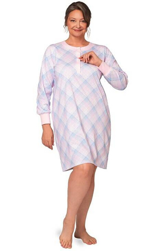 257 Cămașă de noapte Agata III Interlock Martel - roz