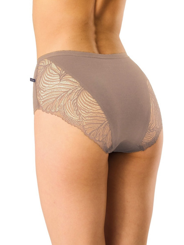 Chilot damă LPF 112 Key maxi bikini din bumbac – confort stabil, set 2 bucăți