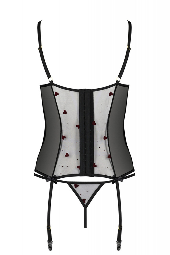 Lovelia Corset gorset damski Passion czarny