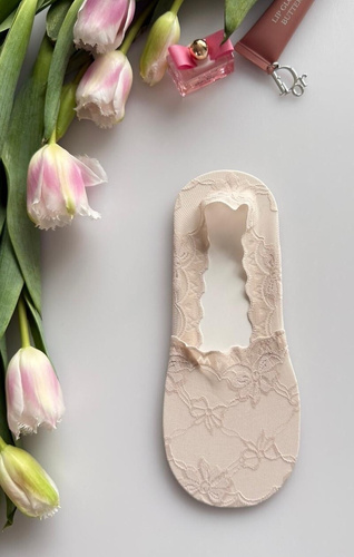 Balerini dama Magnetis dantelă cu silicon antiderapant comozi