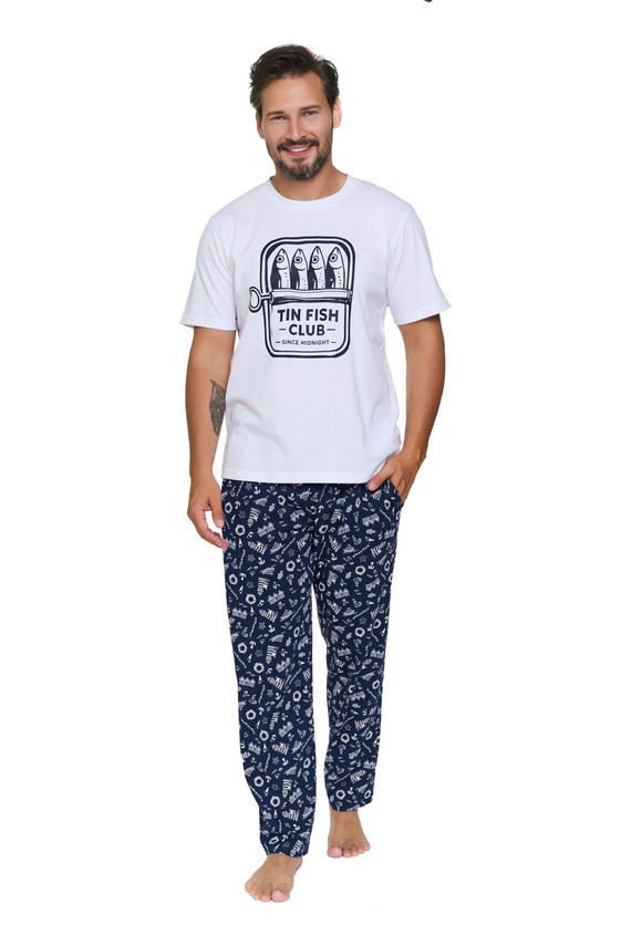 Pijamale bărbați Doctor Nap 7554 Sunny Coast bumbac pantaloni lungi