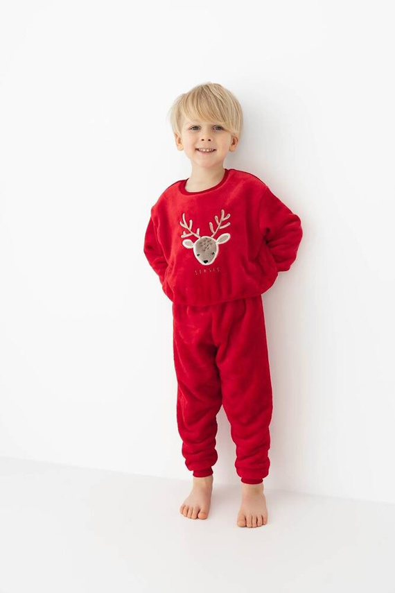 Pijama pentru copii Harriet Kids Sensis - roșu