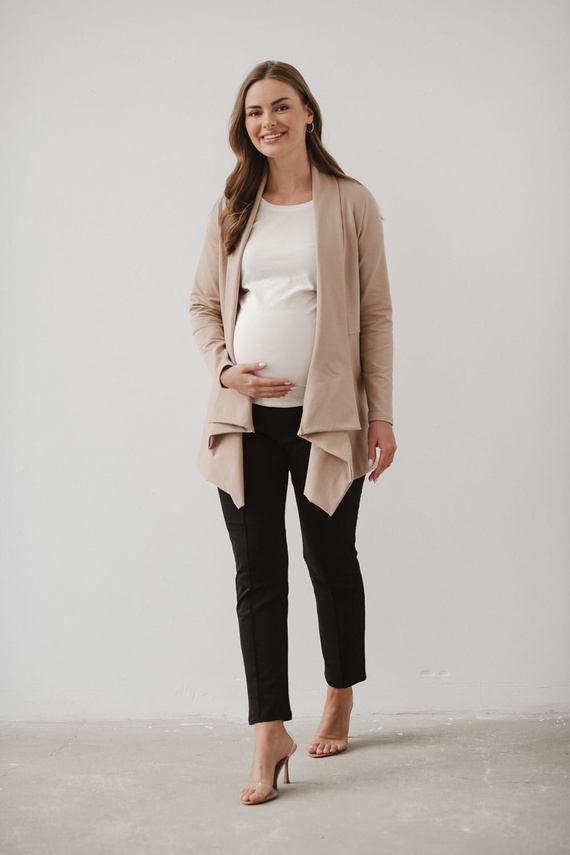 Cardigan de maternitate Mama Wrap Milk&Love bej