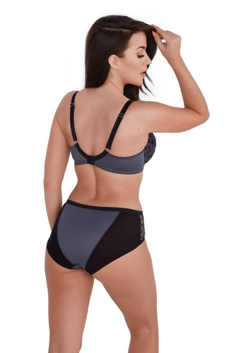 BS 1213 Adaline Sutien semipadded (semi-moale)Gaia-grafite