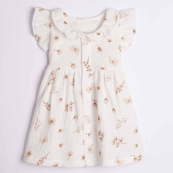 Nicol 224240 Rochie din mușlin pentru fete 100% bumbac, pentru vară