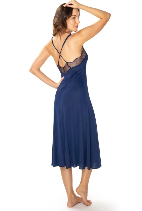 86648 Cămașă de noapte damă Pari Mewa bleumarin