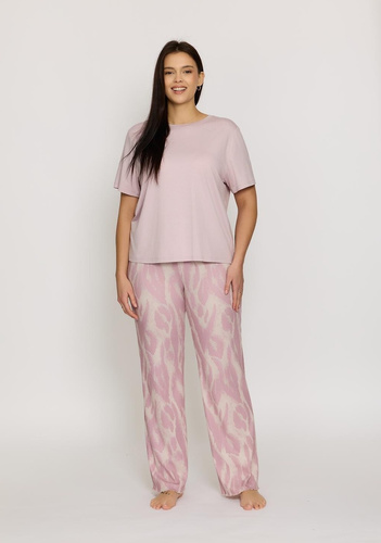 Pijamale damă Noa PW82 Mefemi by Nipplex, vâscoză, pantaloni lungi