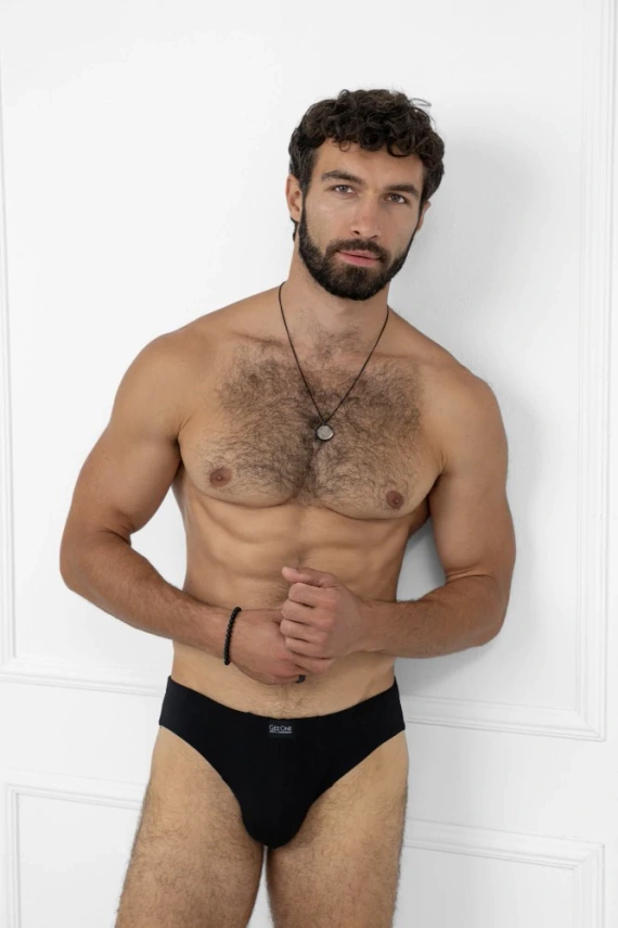 Chiloți pentru bărbați Apollo Italian Fashion - negru 