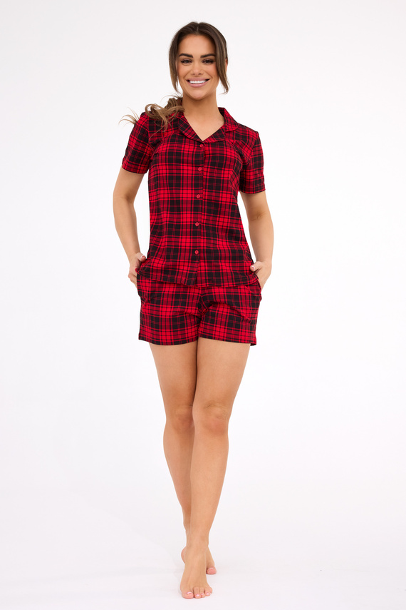 346/424 Set pijamale pentru femei Tracy 2 Cornette – mâneci scurte și pantaloni, bumbac