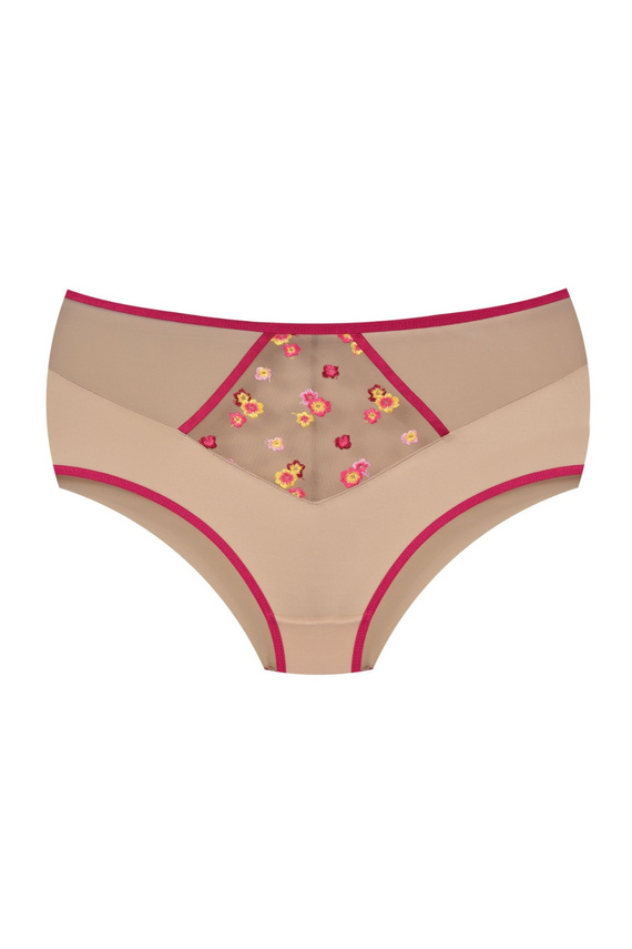 Chiloti Flora 19246 Mediolano cu broderie florală, confortabili