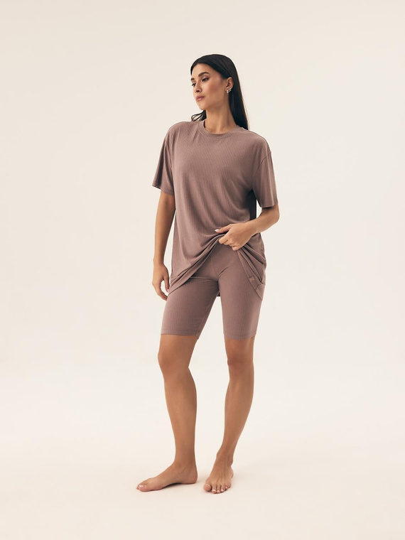 42682 Pijamale de damă Nueva Henderson - maro