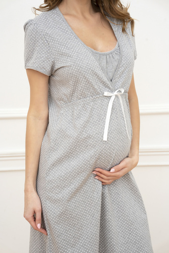 Joy Sarcină și alăptare Shirt Italian Fashion- melange